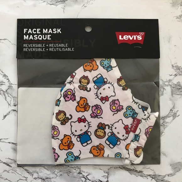 Hello Kitty Accessories - Hello Kitty x Levi’s Facemask